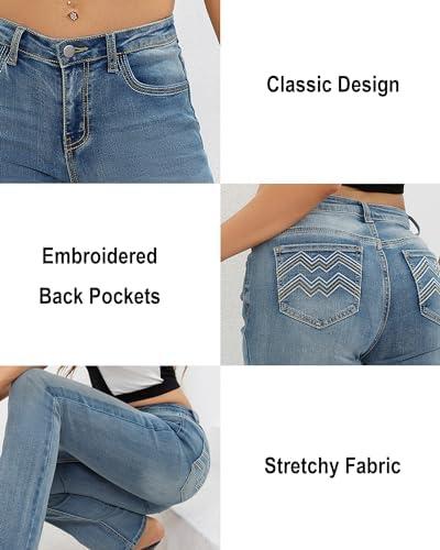 -5% off,Embrace Timeless Style with 90s Vintage Bootcut Jeans