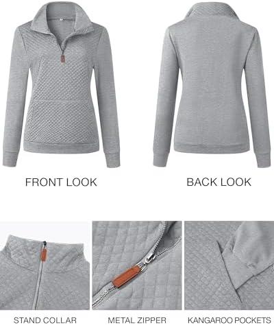 -14% off,Elevate Your Style with BTFBM Women’s Quilted Pattern Sweatshirts