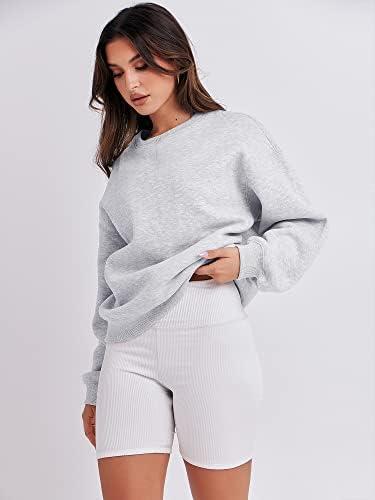 -17% off,Upgrade Your Wardrobe with ANRABESS Women’s Sweatshirts Hoodies Crewneck Oversized Fleece Pullover Sweaters