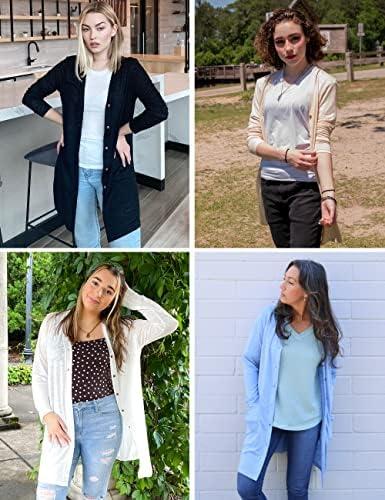 -6% off,Stay Stylish and Protected with the MEROKEETY Women’s Open Front Lightweight Cardigan